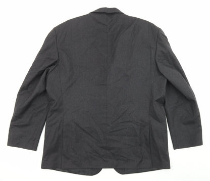 Mens UK Size 52 Dunn & Co Regular Grey Suit Jacket