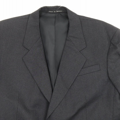 Mens UK Size 52 Dunn & Co Regular Grey Suit Jacket