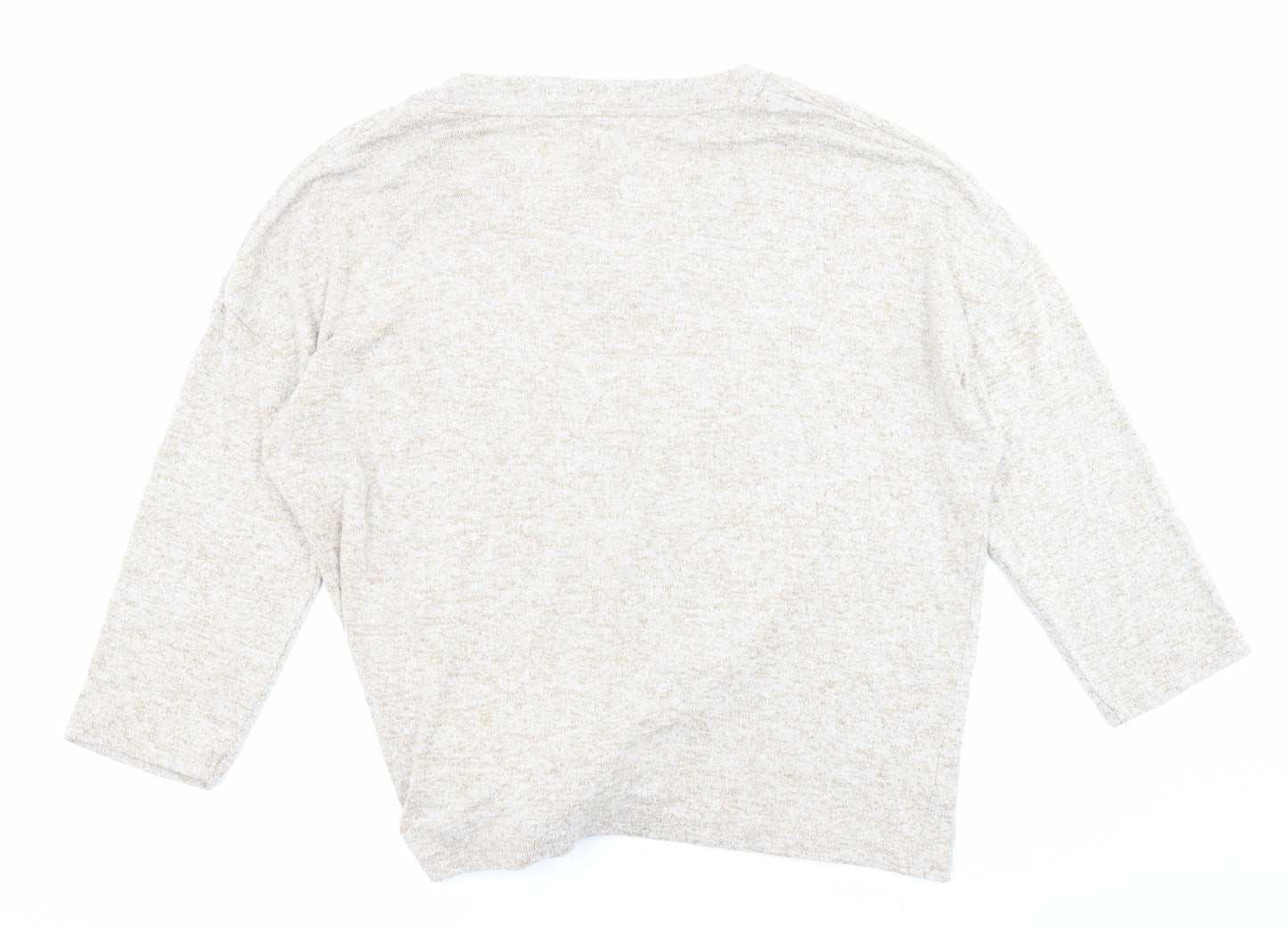 Womens UK Size S River Island Beige Pullover Jumper