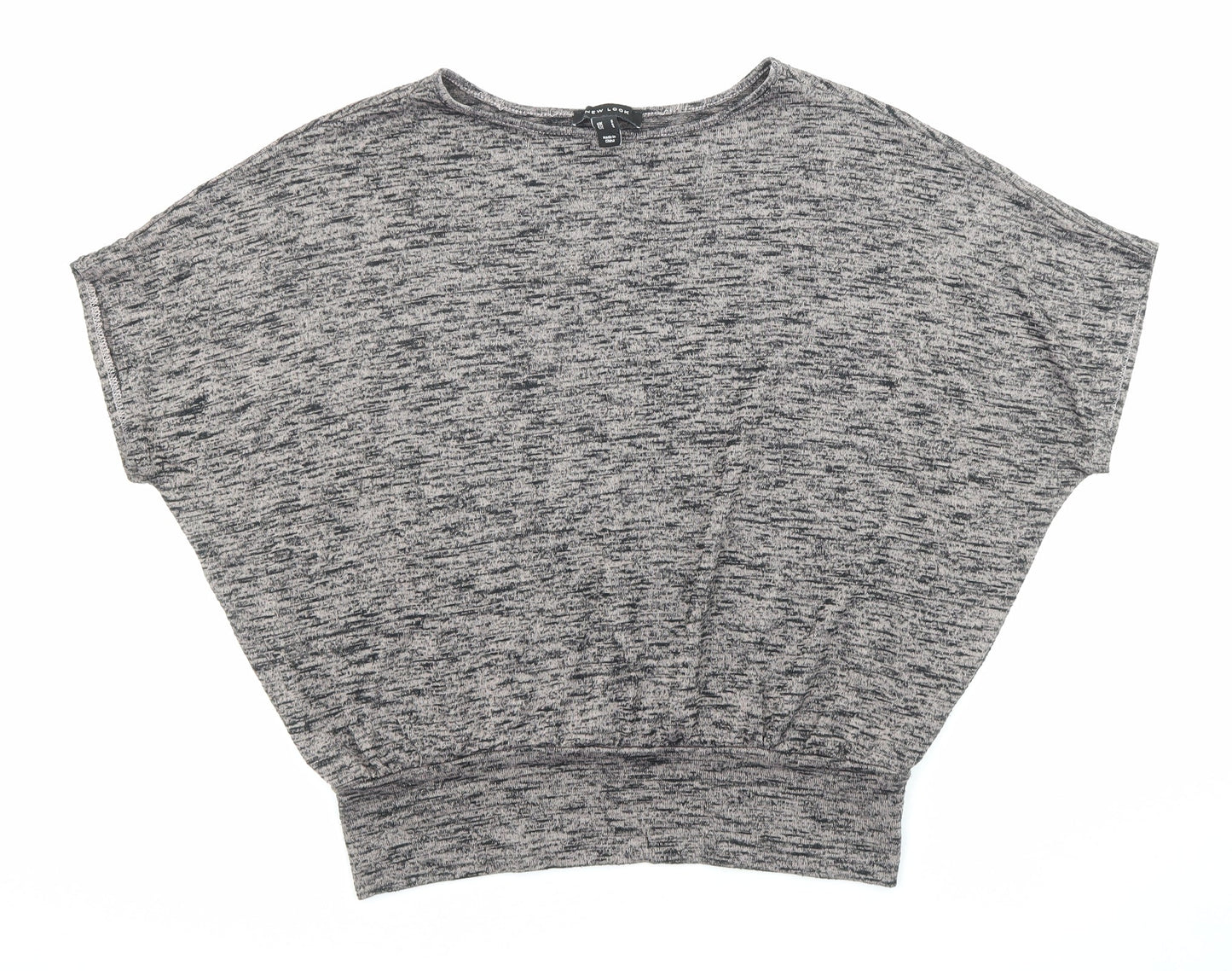 Womens UK Size S New Look Black Pullover Jumper