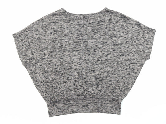 Womens UK Size S New Look Black Pullover Jumper