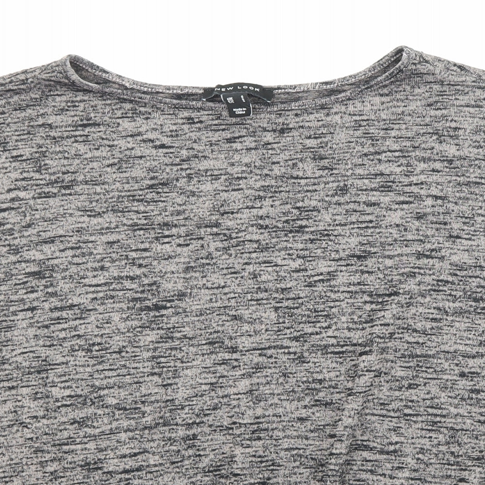 Womens UK Size S New Look Black Pullover Jumper
