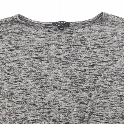 Womens UK Size S New Look Black Pullover Jumper