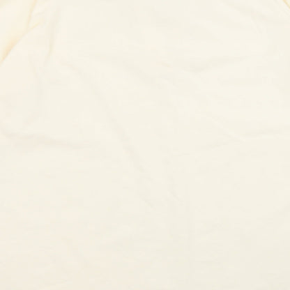 Womens UK Size S Topshop Ivory Basic T-Shirt