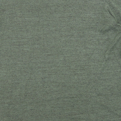 Christopher Fink Womens Green Crew Neck Acrylic Pullover Jumper Size M
