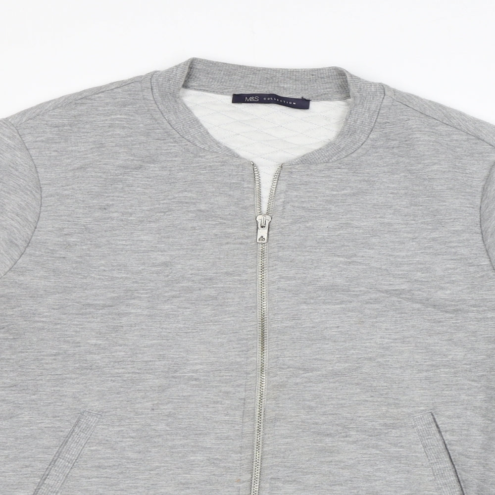 Womens UK Size 12 Marks and Spencer Grey Jacket