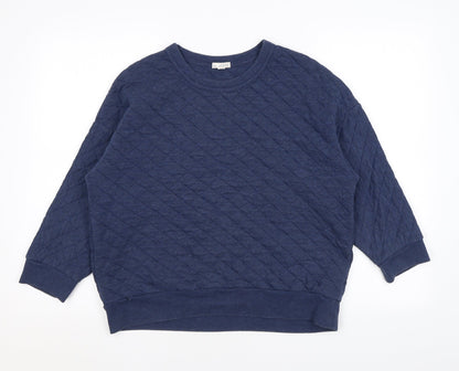 Mens UK Size M Gap Blue Pullover Sweatshirt