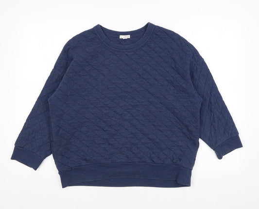 Mens UK Size M Gap Blue Pullover Sweatshirt