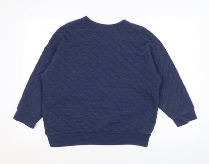 Mens UK Size M Gap Blue Pullover Sweatshirt