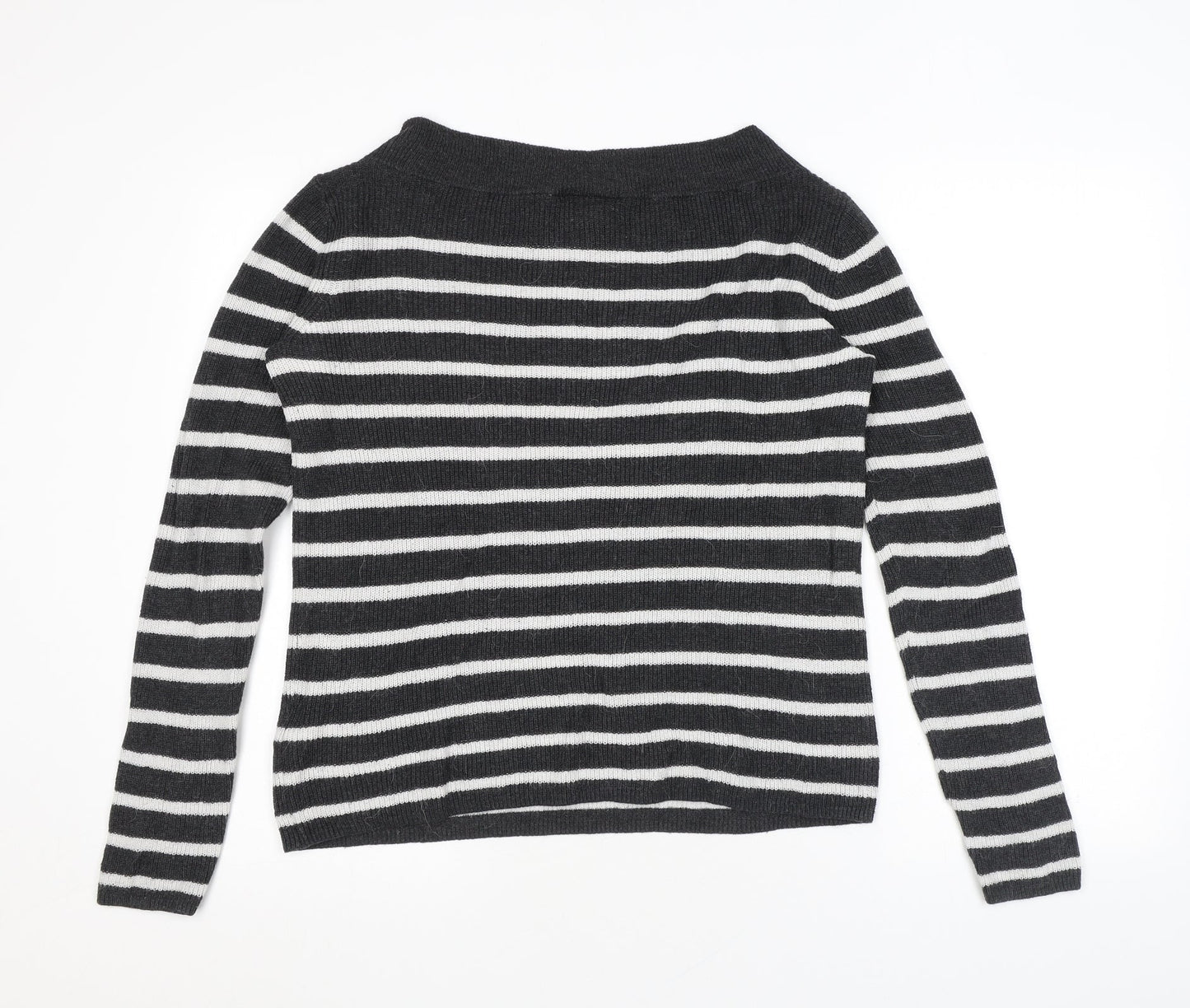 Womens UK Size M H&M Grey Pullover Jumper