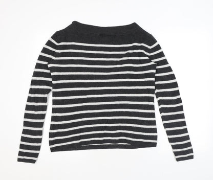 Womens UK Size M H&M Grey Pullover Jumper