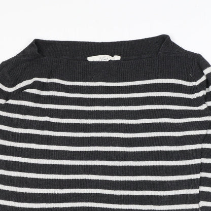 Womens UK Size M H&M Grey Pullover Jumper