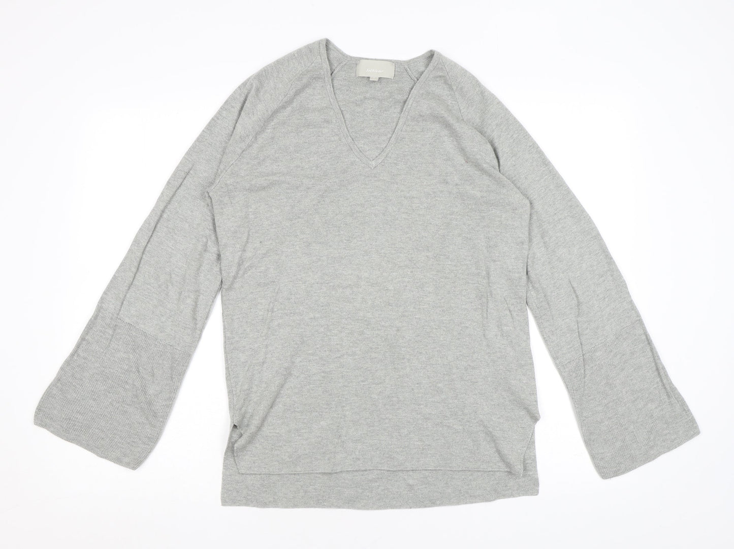 Womens UK Size S In Wear Grey Pullover Jumper
