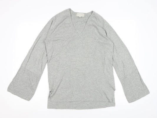 Womens UK Size S In Wear Grey Pullover Jumper