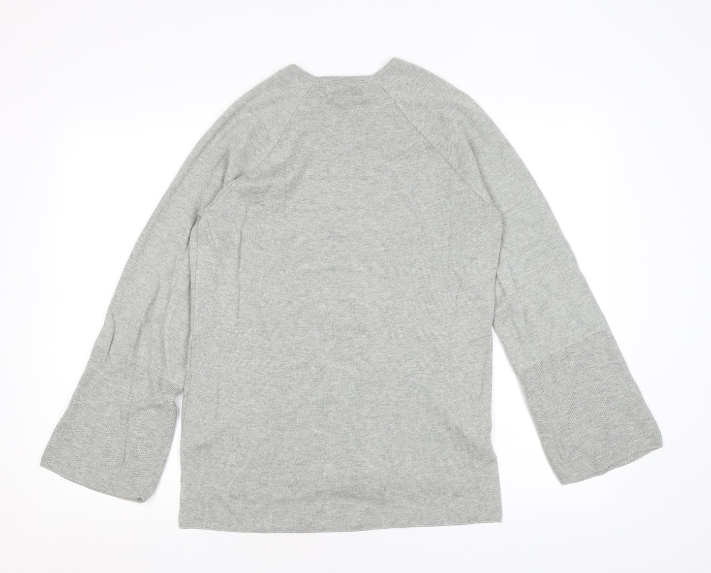 Womens UK Size S In Wear Grey Pullover Jumper