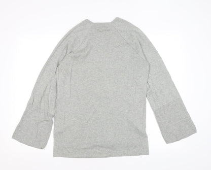 Womens UK Size S In Wear Grey Pullover Jumper