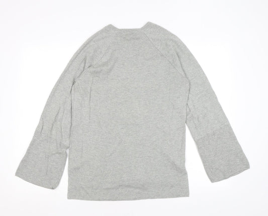 Womens UK Size S In Wear Grey Pullover Jumper