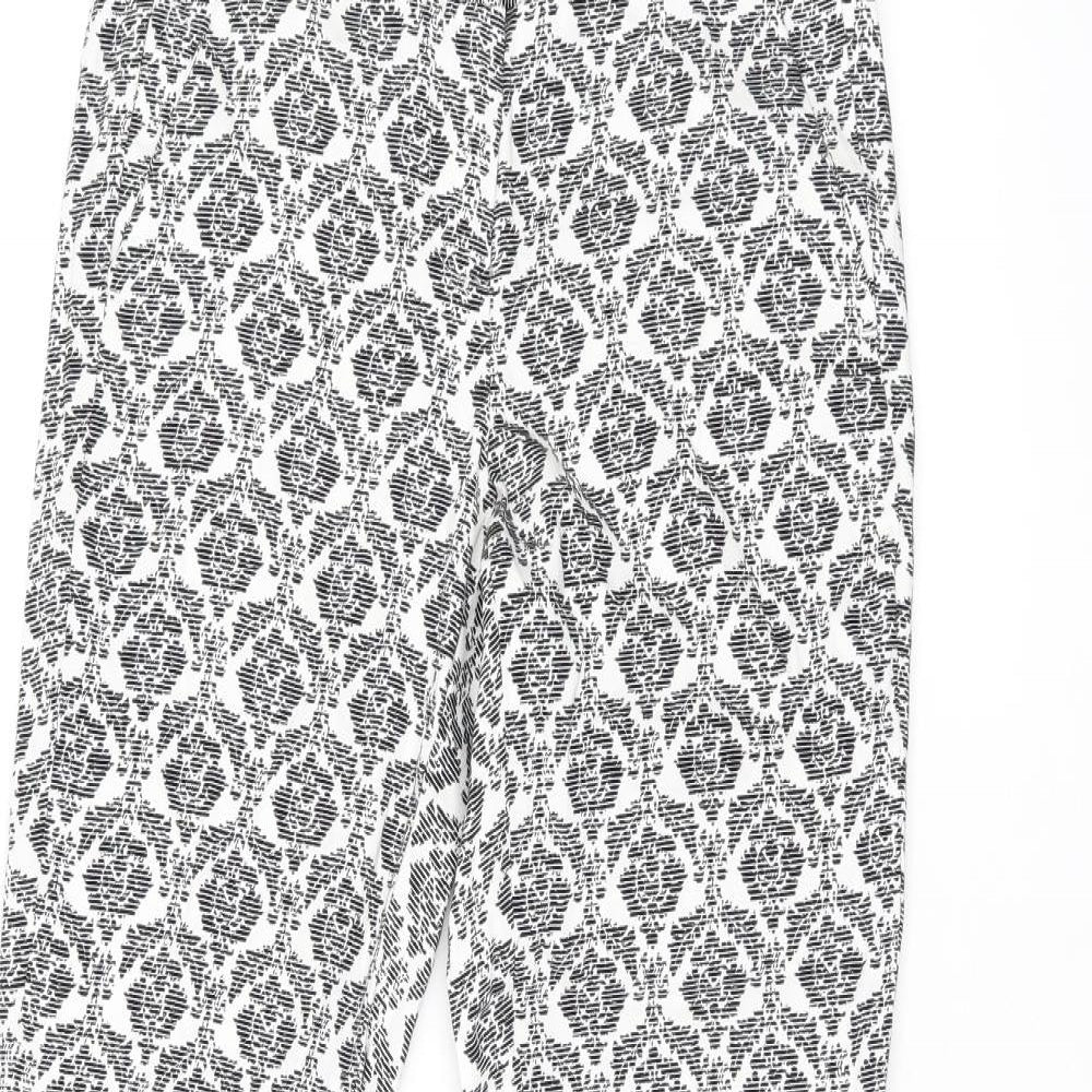 Womens UK Size 6 Warehouse Regular Fit  Black Trousers