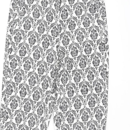 Womens UK Size 6 Warehouse Regular Fit  Black Trousers