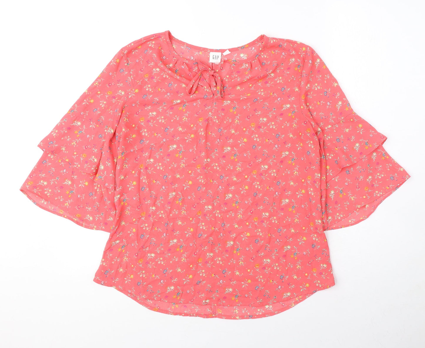 Womens UK Size S Gap Pink Basic Blouse