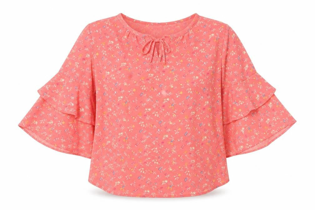 Womens UK Size S Gap Pink Basic Blouse