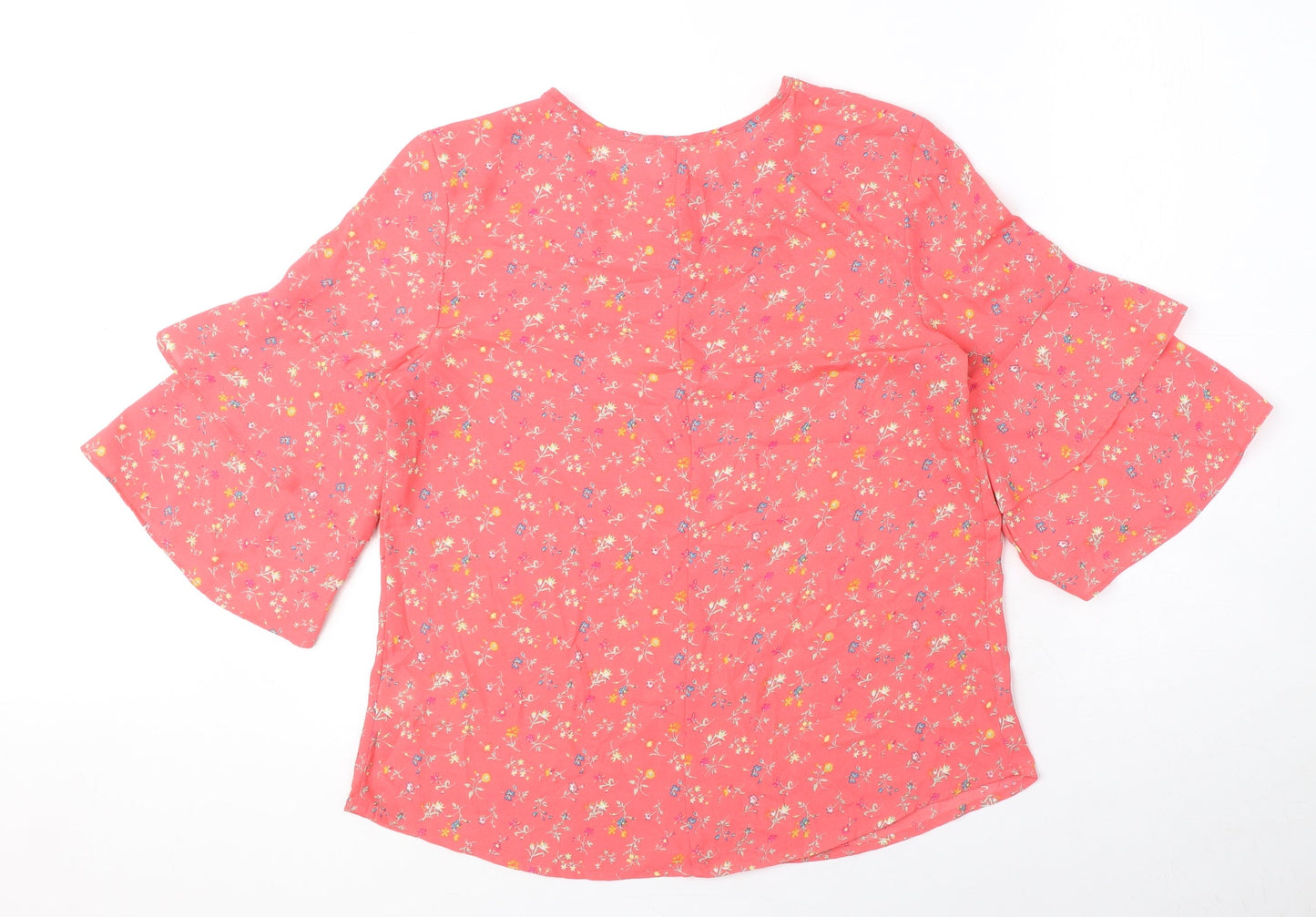 Womens UK Size S Gap Pink Basic Blouse