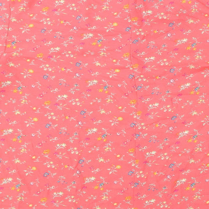 Womens UK Size S Gap Pink Basic Blouse