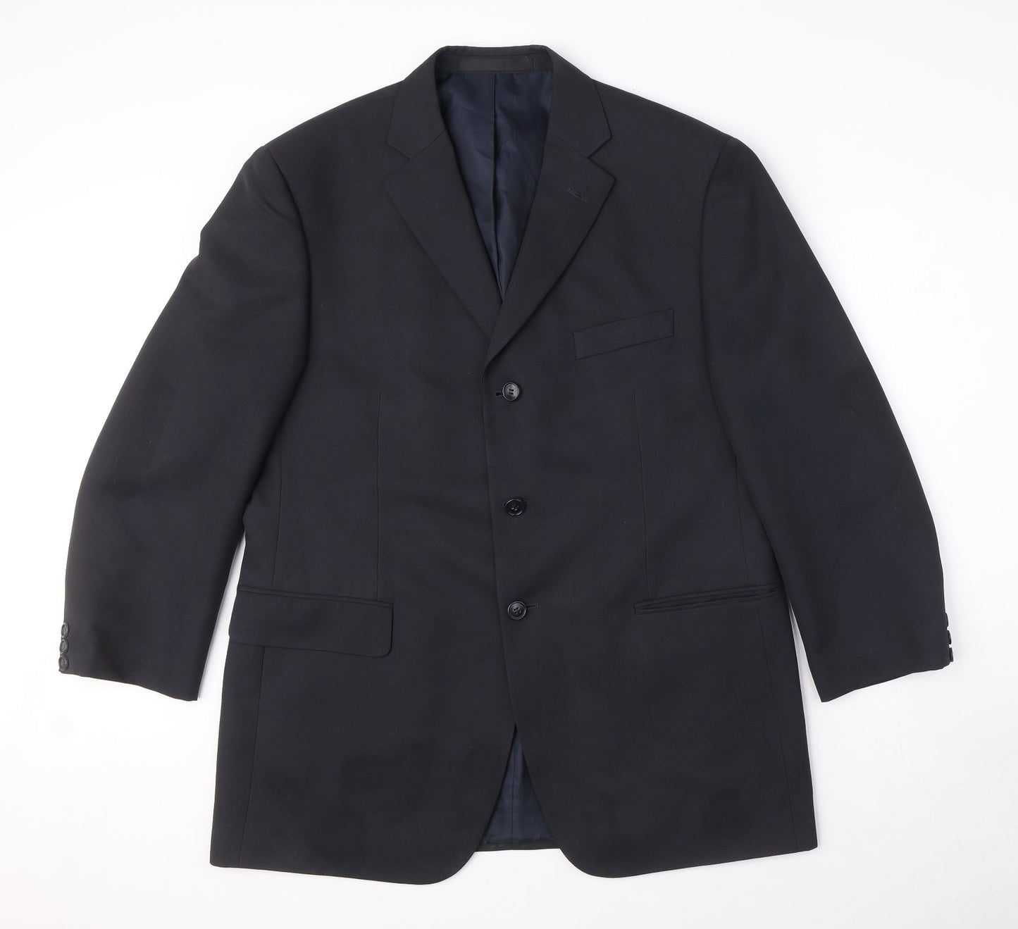 Mens UK Size 42 Marks and Spencer Regular Black Suit Jacket