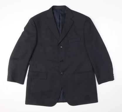 Mens UK Size 42 Marks and Spencer Regular Black Suit Jacket