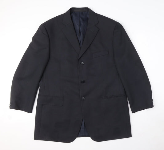 Mens UK Size 42 Marks and Spencer Regular Black Suit Jacket