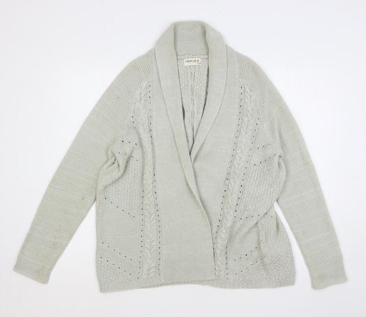 Womens UK Size 14 Marks and Spencer Grey Cardigan Jumper