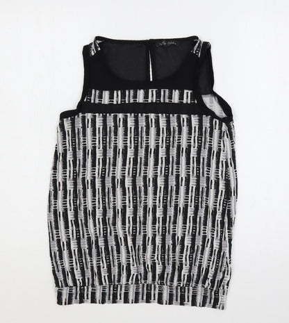 Womens UK Size 8 NEXT Black Basic Tank