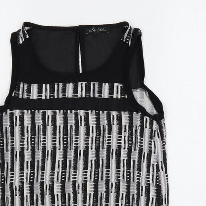 Womens UK Size 8 NEXT Black Basic Tank