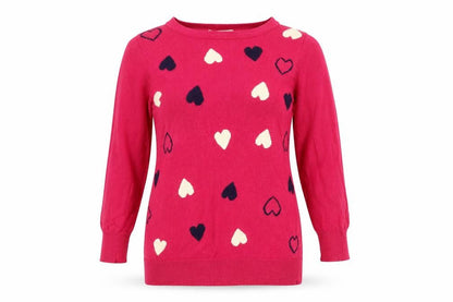 Womens UK Size XS Oasis Pink Pullover Jumper