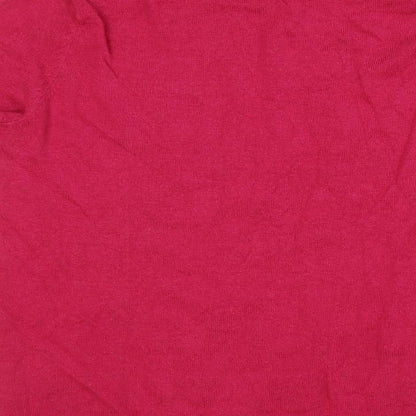 Womens UK Size XS Oasis Pink Pullover Jumper