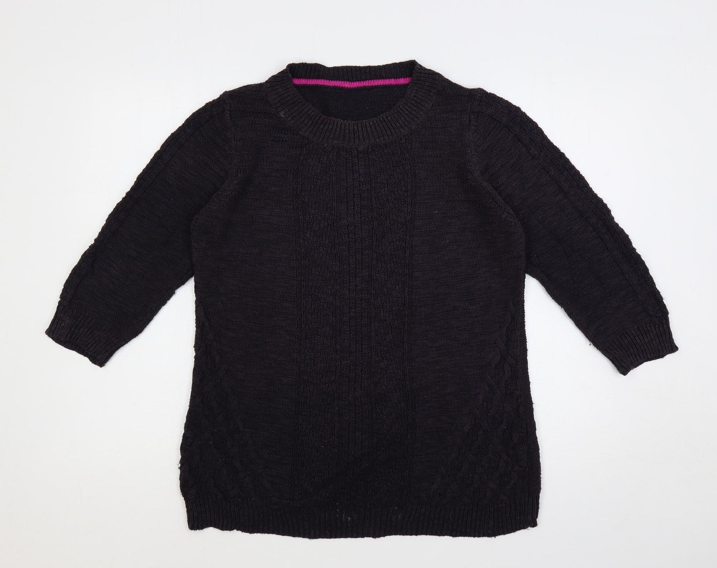 Womens UK Size 14 Marks and Spencer Purple Pullover Jumper