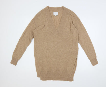 Womens UK Size S NEXT Beige Tunic Jumper