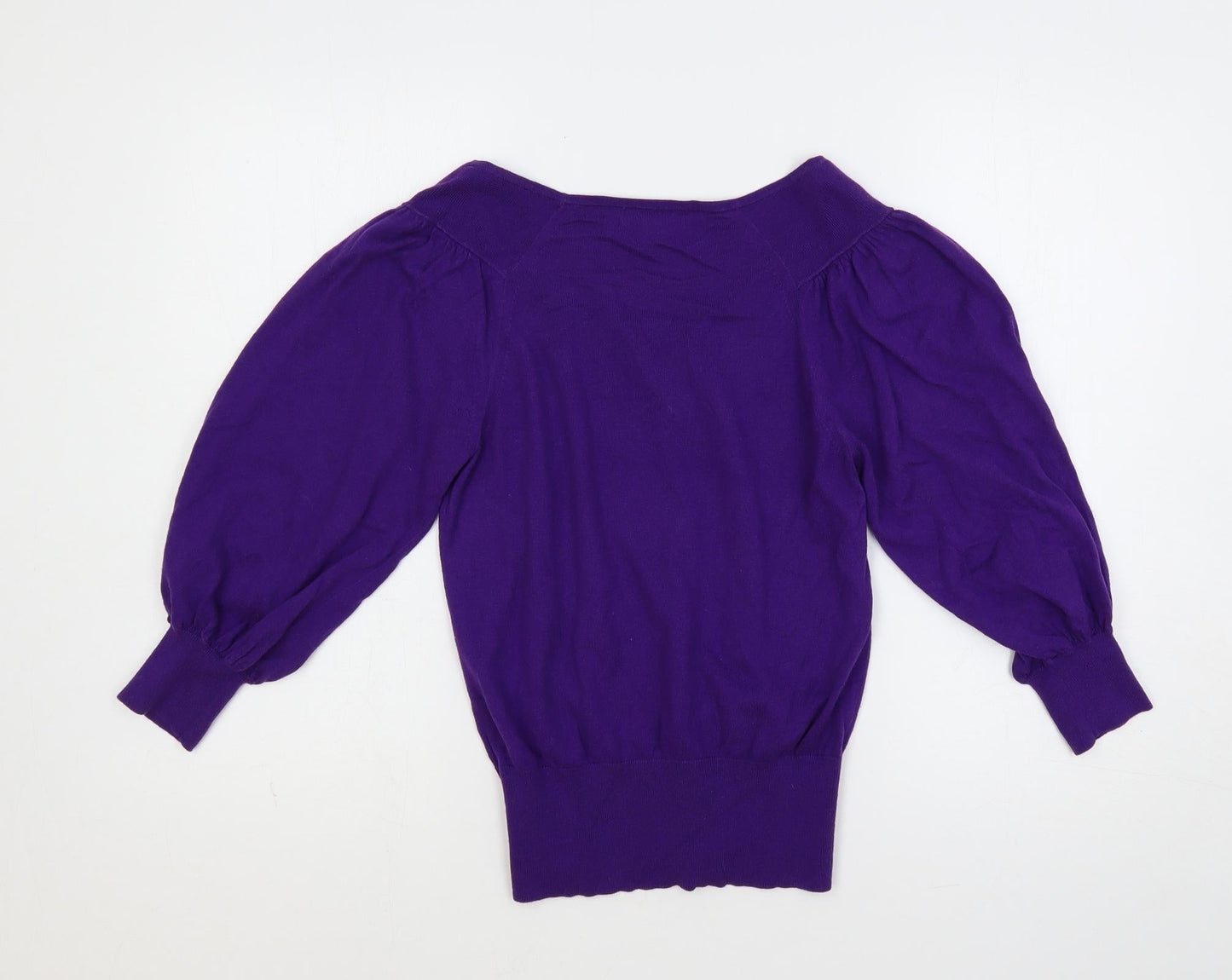 Womens UK Size 10 Monsoon Purple Pullover Jumper