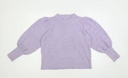 Womens UK Size 18 Marks and Spencer Purple Pullover Jumper