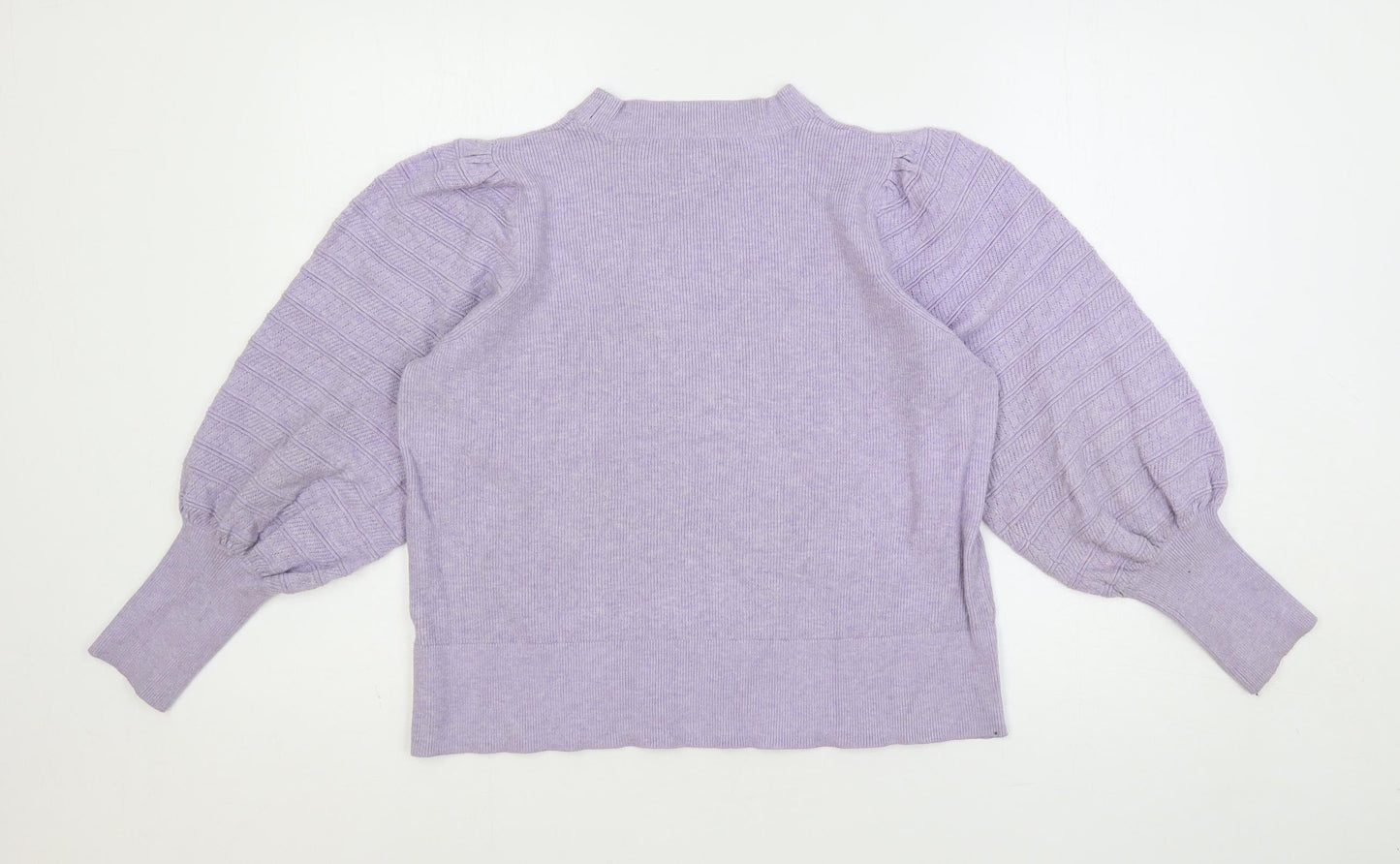 Womens UK Size 18 Marks and Spencer Purple Pullover Jumper