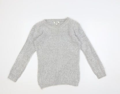 Womens UK Size M Misumi Grey Pullover Jumper