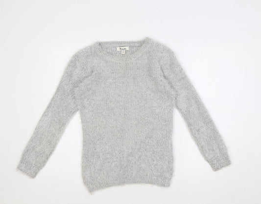 Womens UK Size M Misumi Grey Pullover Jumper