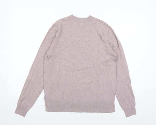 Womens UK Size XS H&M Purple Pullover Jumper