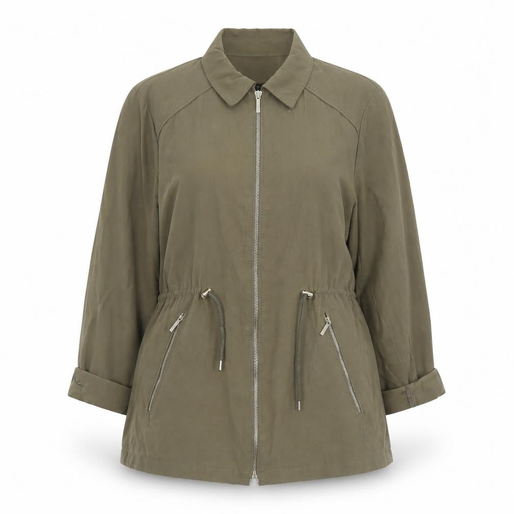 Womens UK Size M Zara Green Jacket