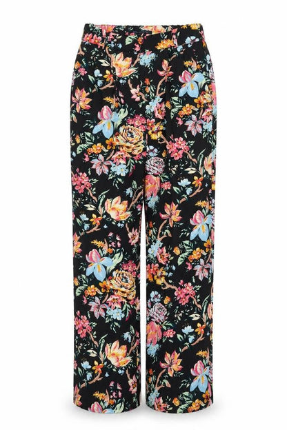 Womens UK Size 8 French Connection Regular Fit  Black Trousers