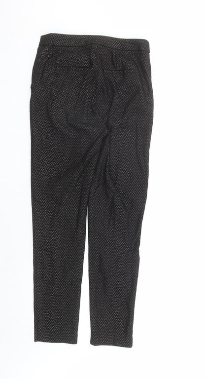 Womens UK Size 8 New Look Regular Fit  Black Trousers
