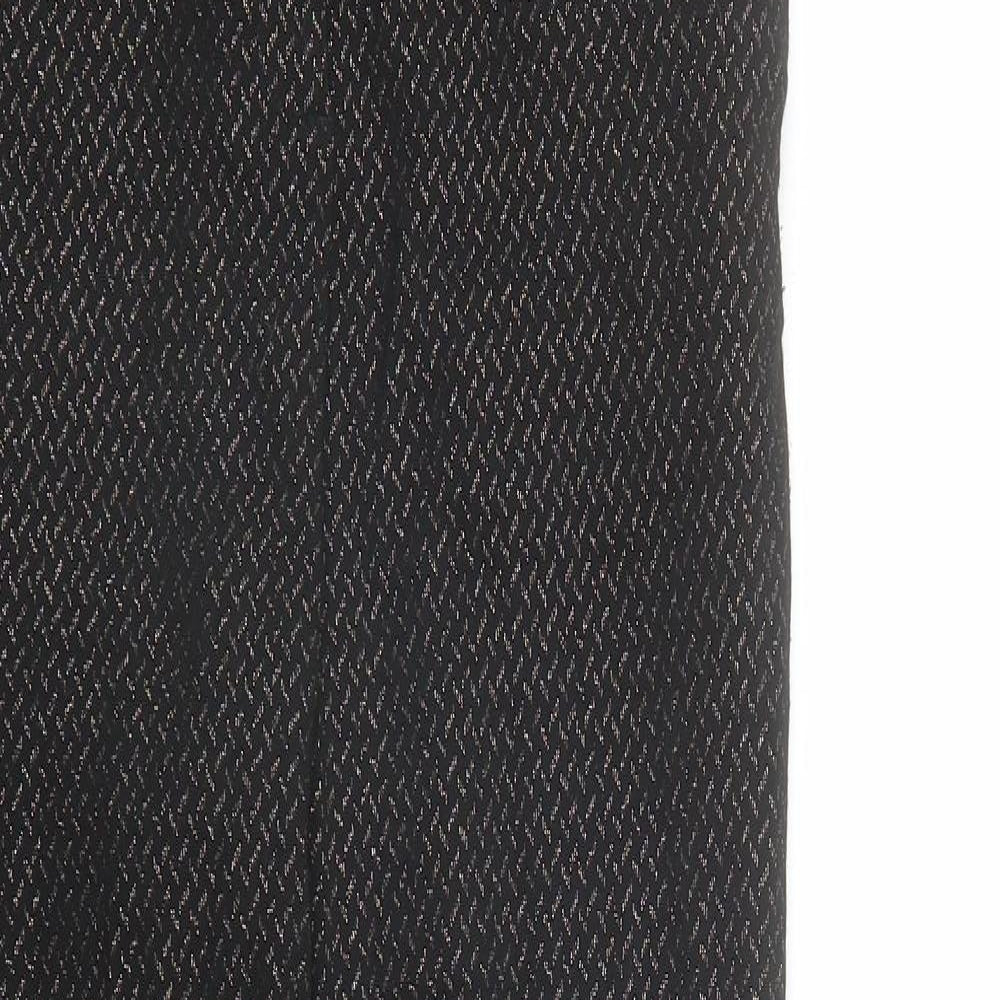 Womens UK Size 8 New Look Regular Fit  Black Trousers