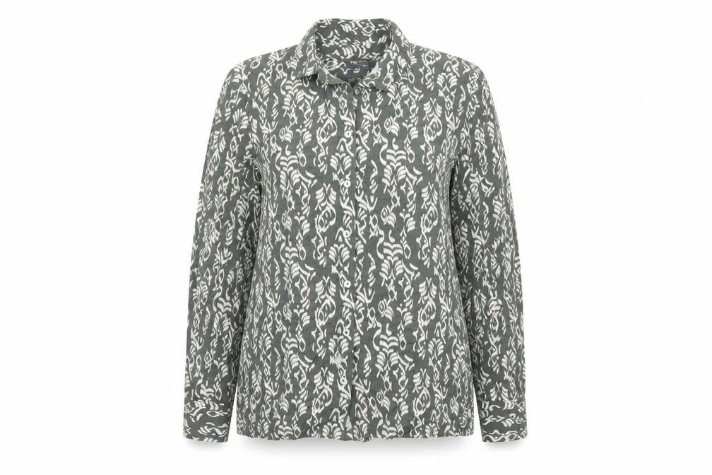 Womens UK Size 12 Marks and Spencer Green Basic Button-Up