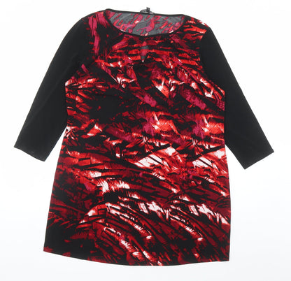 Womens UK Size 16 Julien Macdonald Multicoloured Tunic Blouse