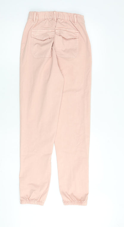 Womens UK Size 6 Marks and Spencer Regular Fit Straight Pink Jeans